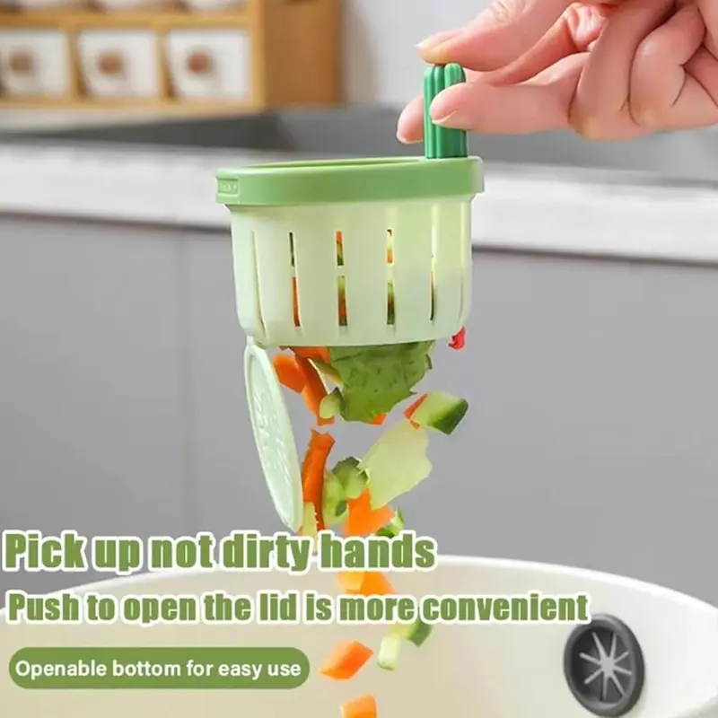 2Pcs Cute Cactus Sink Filter Basket Automatic Dumping Sink Strainer - Image 4