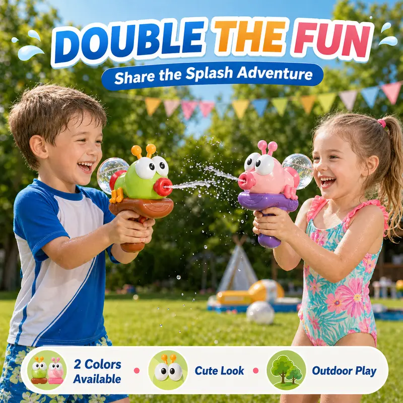 Cute Animal Electric Water Blaster Kids Summer Outdoor Water Gun Toy - Image 6