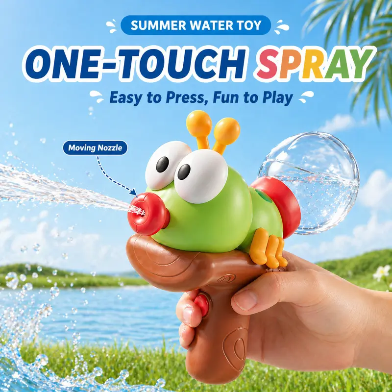Cute Animal Electric Water Blaster Kids Summer Outdoor Water Gun Toy - Image 7