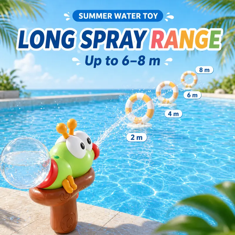 Cute Animal Electric Water Blaster Kids Summer Outdoor Water Gun Toy - Image 8